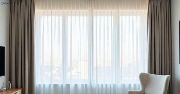 Restored vibrant drapes in brassall QLD after Matty Curtain Cleaning