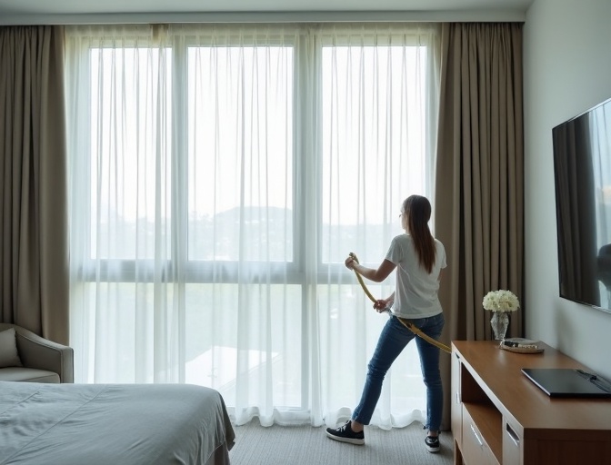 Brassall Sheer Curtain Cleaning